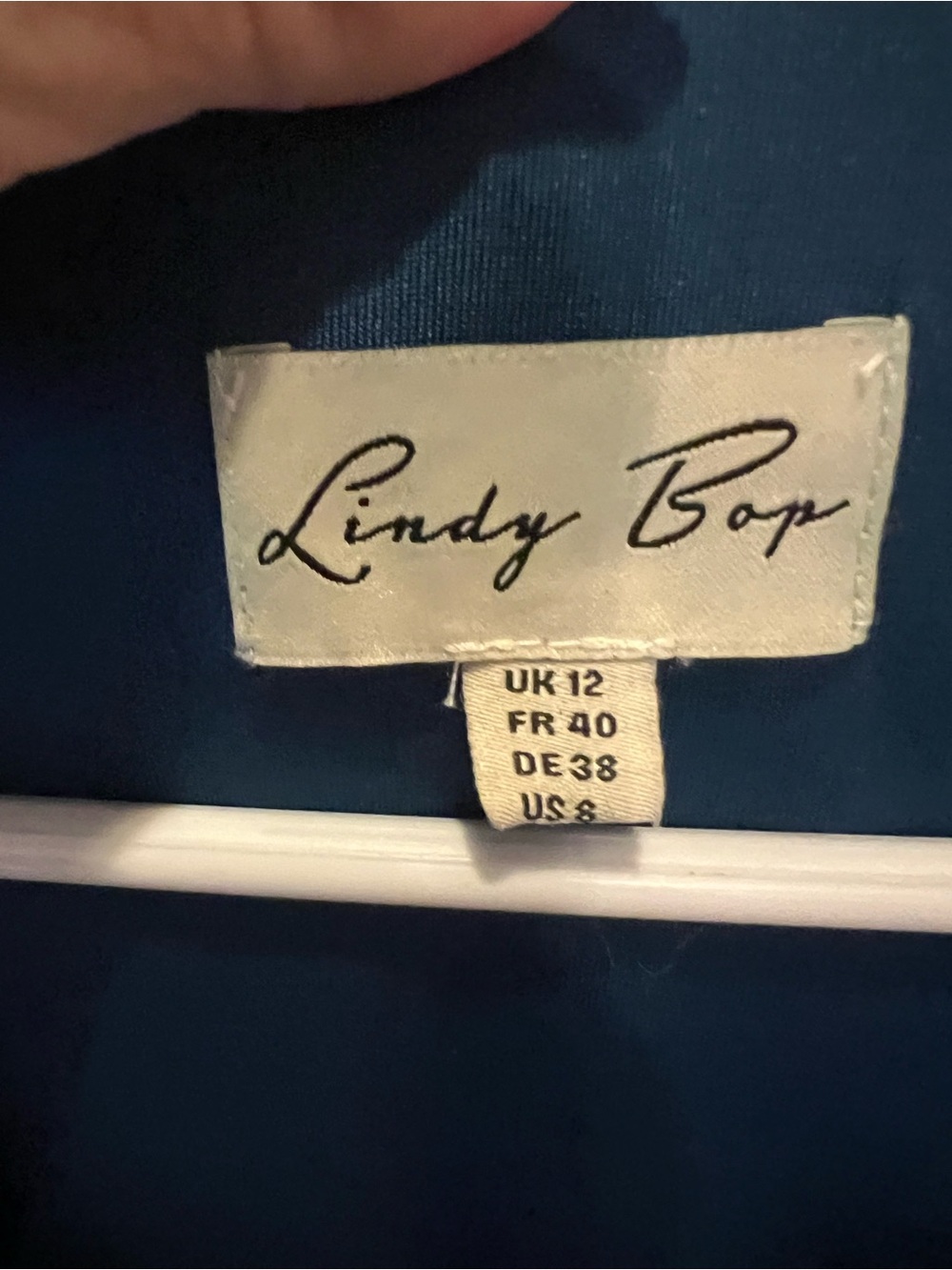 Lindy Bop Blue Dress Tarot Dress